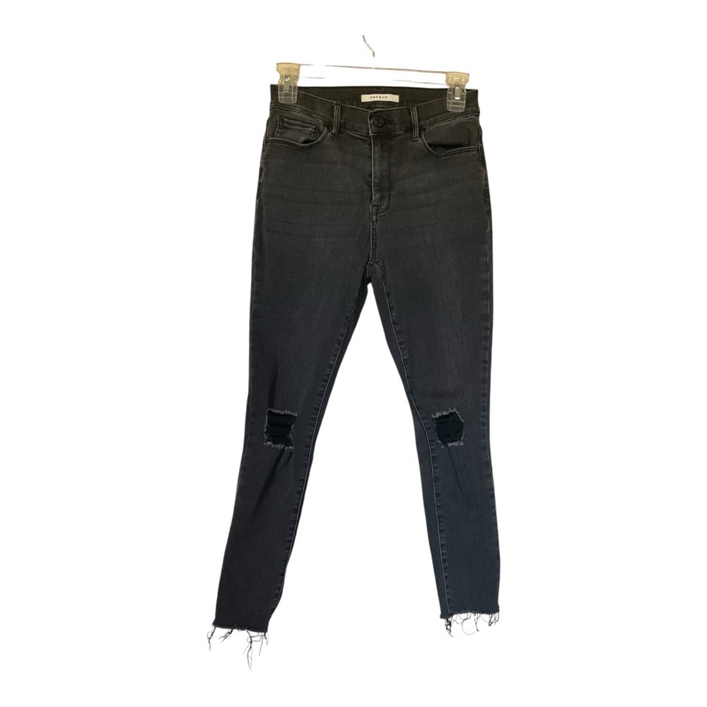 PacSun Black Skinny Distressed Jeans